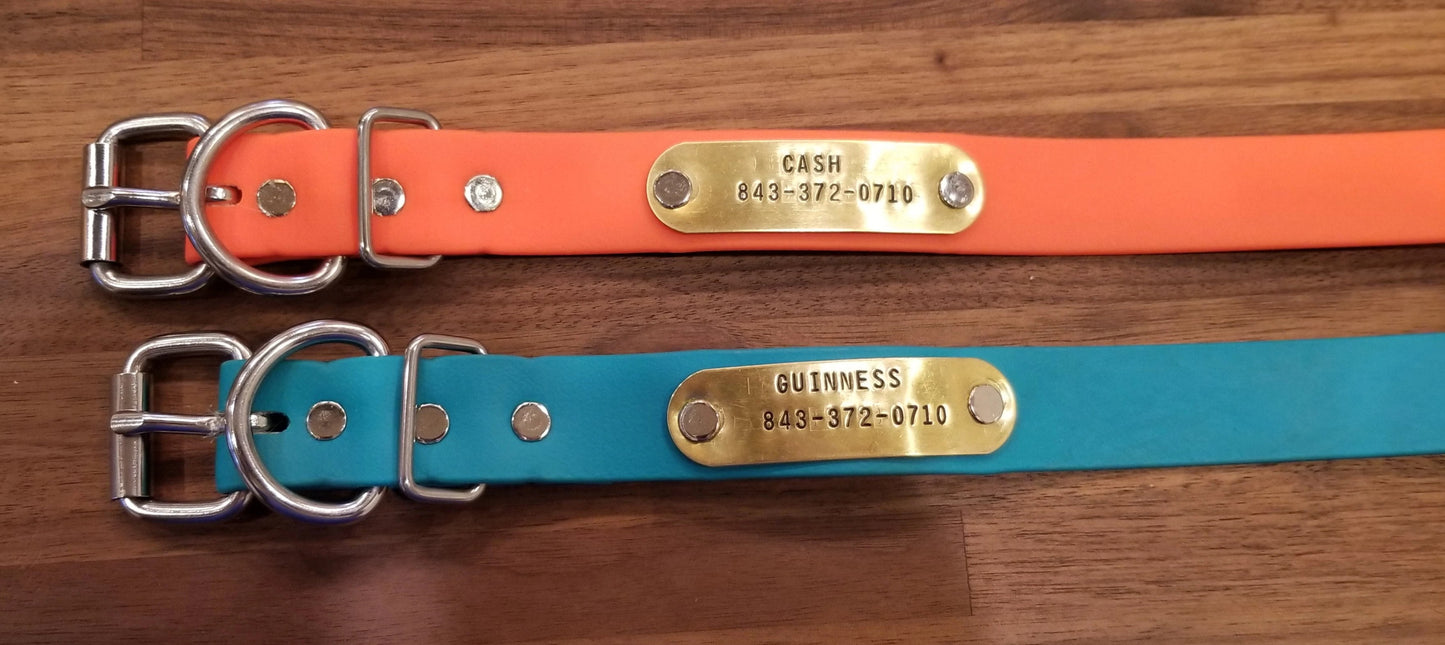 Brass Nameplate