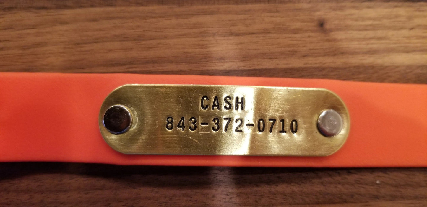 Brass Nameplate