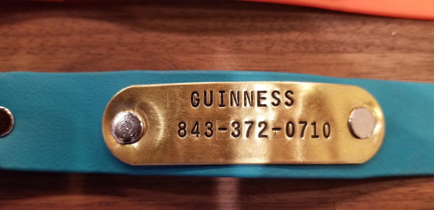 Brass Nameplate